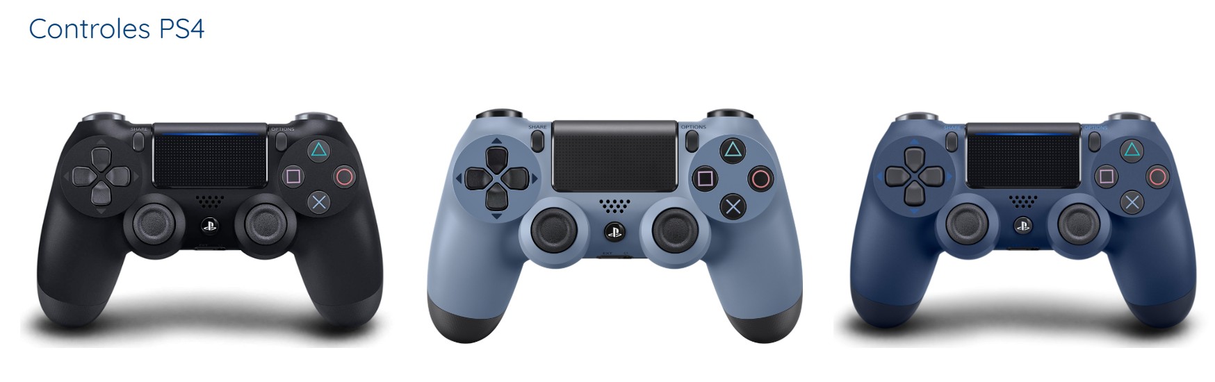 Controles PS4