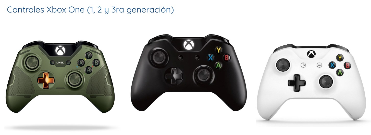 Controles Xbox One