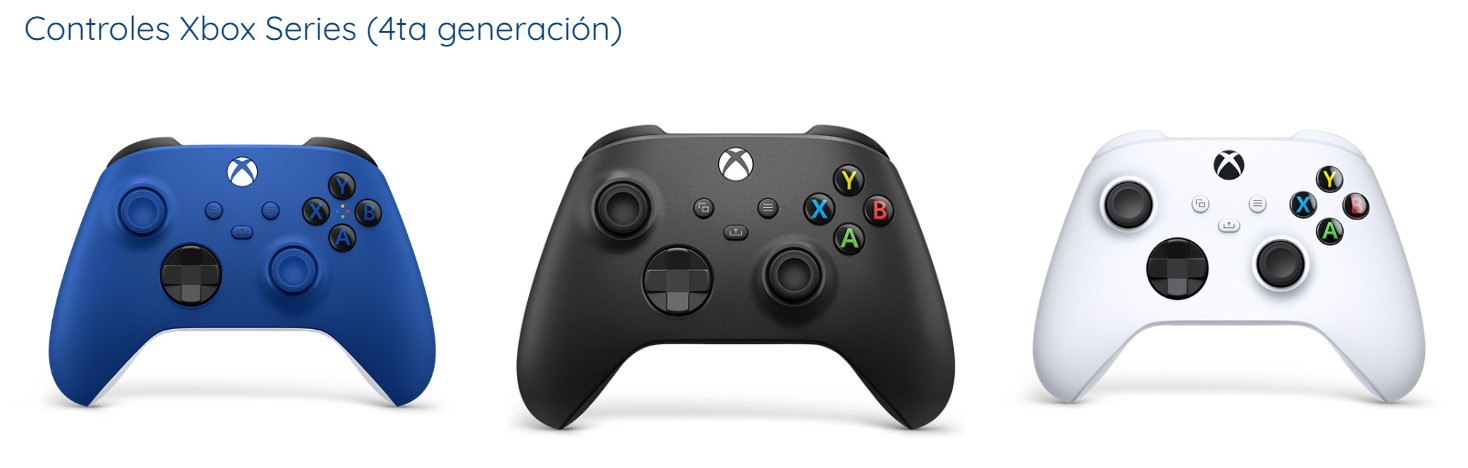 Controles Xbox Series